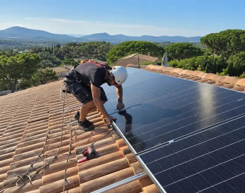 Installateur panneaux solaires Gignac-la-Nerthe — pose photovoltaïque sur toiture