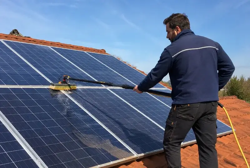 Nettoyage et entretien de panneaux solaires à Gignac-la-Nerthe
