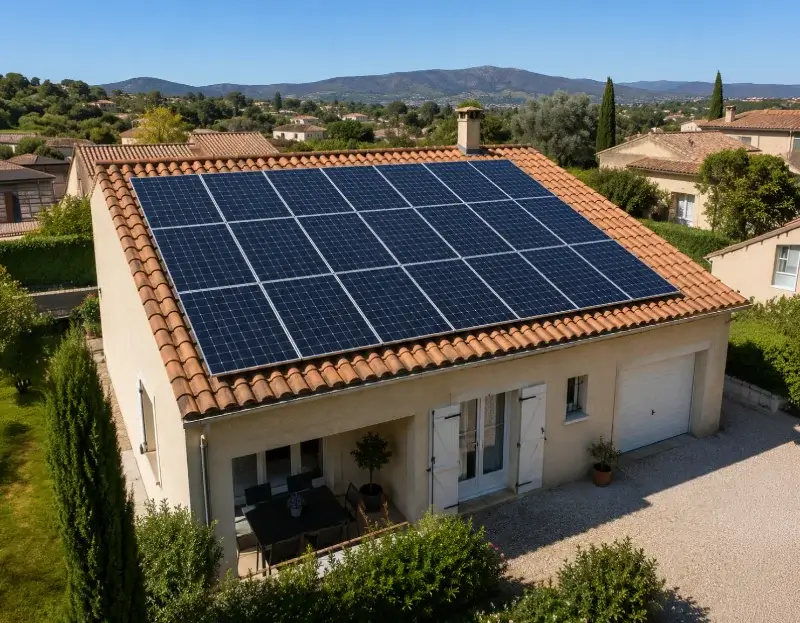 Prime à l'autoconsommation panneaux solaires Gignac-la-Nerthe — aide financière de l'État